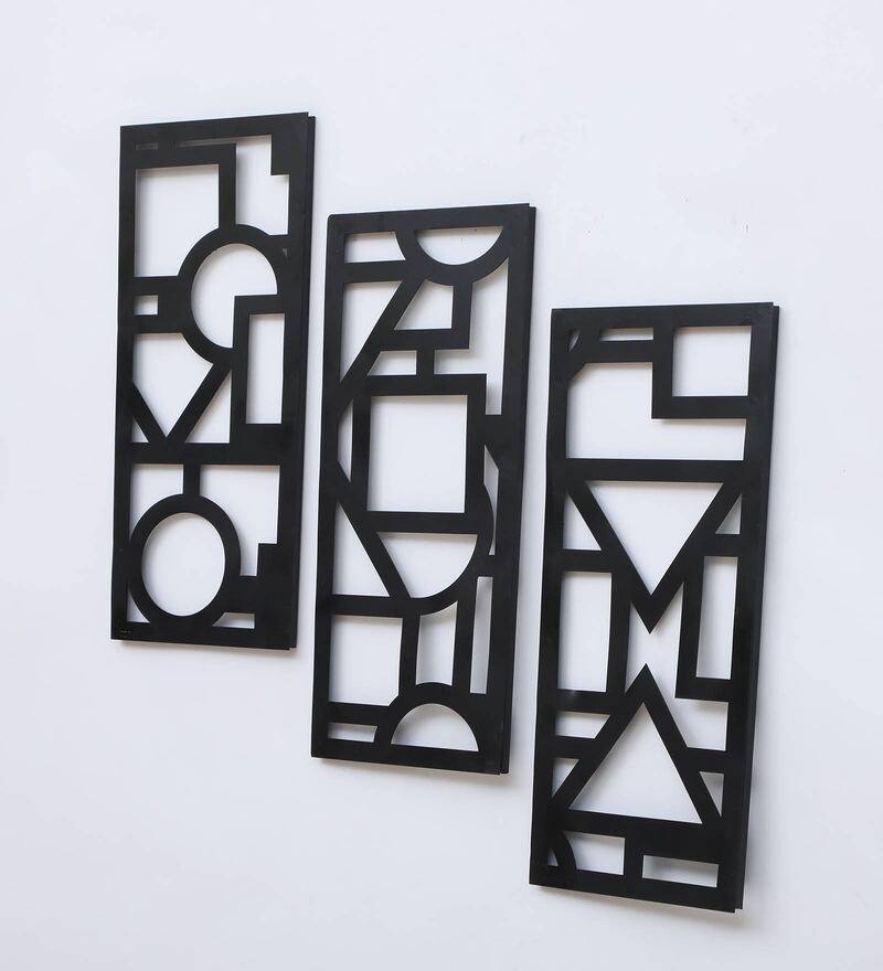 Buy Black Iron Fram Metal Wall Art By Desert Oak Online - Abstract ...