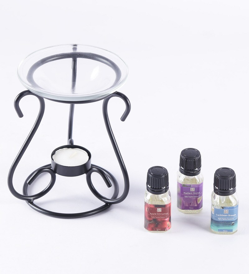 Buy Gift Set Metal Oil Warmer By Hosley Online Burners Room Fragrances Home Decor