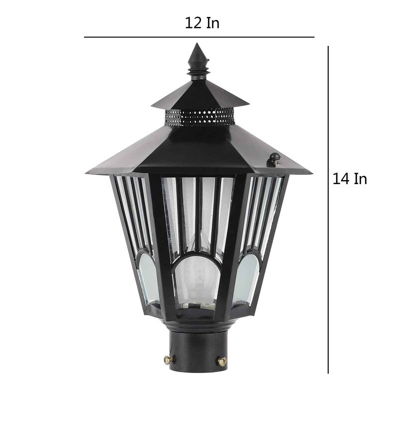Buy Black Metal Gate Light By Brightdaisy Online Gate Lights