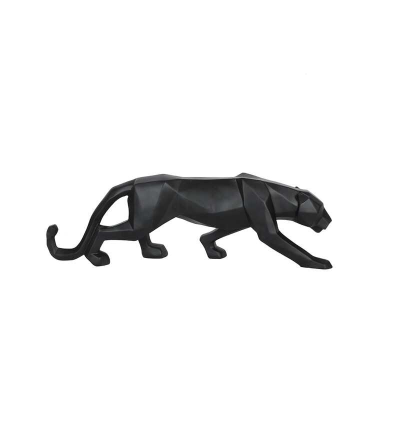Buy Black Panther Polyresin Animal Figurine and Idols India Circus by