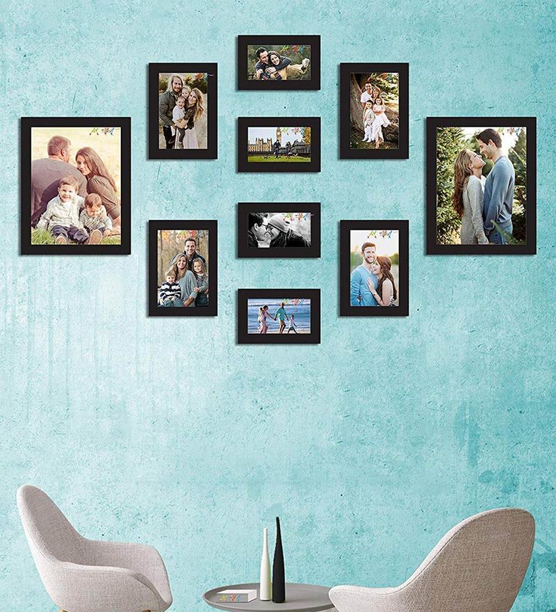 Buy White Wood Collage Photoframes - Set 10 By Art Street Online ...