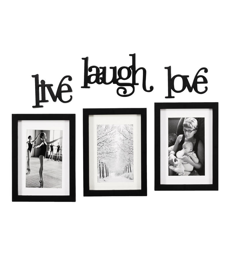 Buy Blacksmith Live Laugh Love Stylish Black Photo Frame Online ... - Similar Products