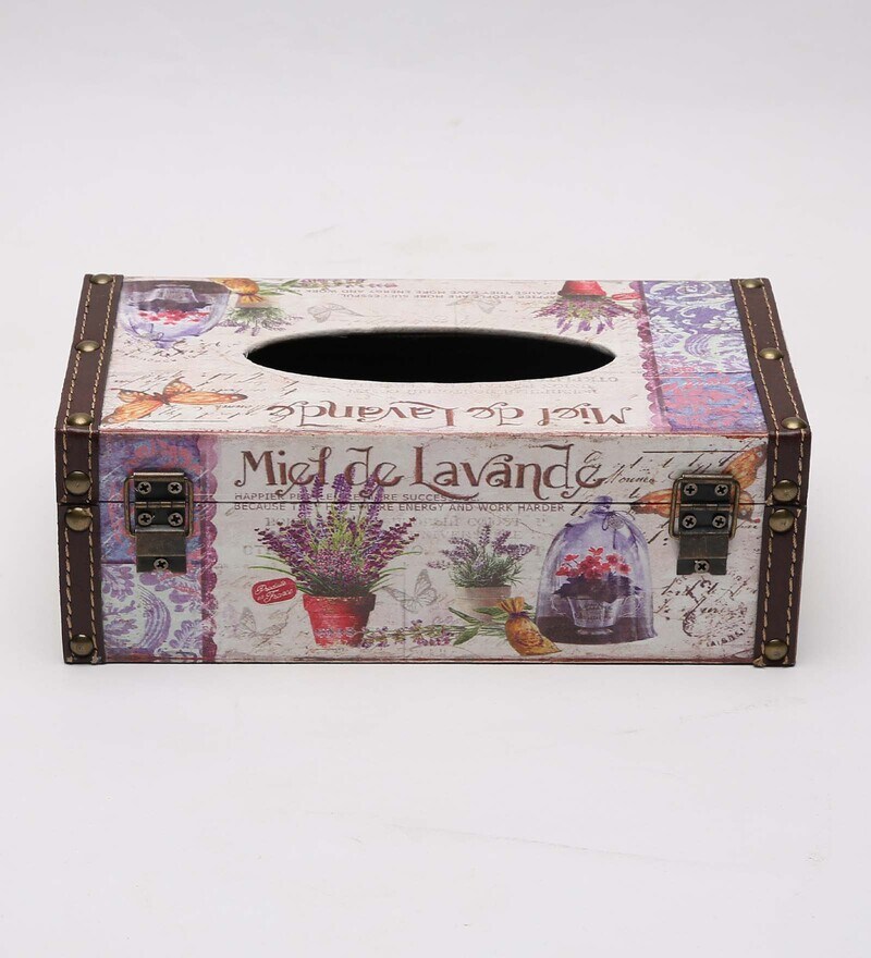 Buy Blizz Enigneered Wood Tissue Box by The Quirk Box Online Tissue