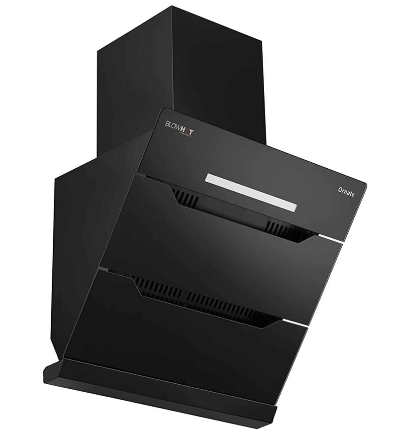 Buy BlowHot 60cm 1300 m3/h Ornate Chimney (Auto Clean, Filter less, Touch Controls With Led