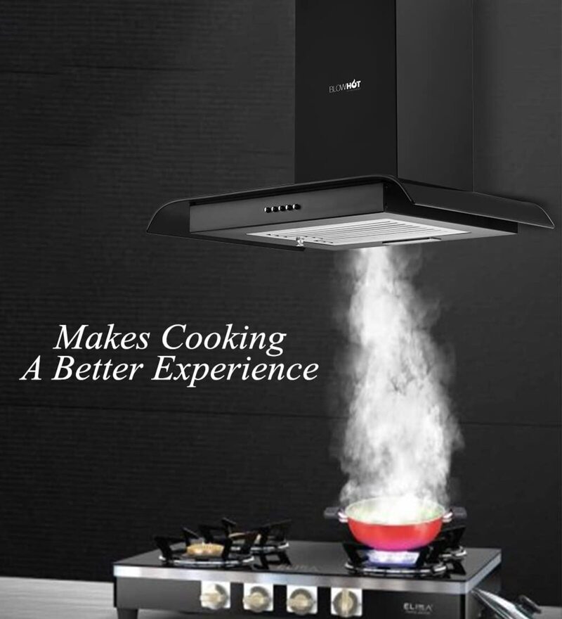 Buy BlowHot 60cm 800m3/h Spectra Chimney (Led Lights, 3 Speed control