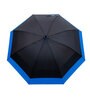 Black & Blue Layered Pongee UV Protective Umbrella