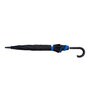 Black & Blue Layered Pongee UV Protective Umbrella