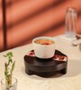 Black & Brown Acacia Wood Trivet