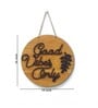 Black & Brown Good Vibes Only Hanging Plaque