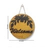 Black & Brown Welcome Hanging Plaque