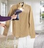 Black + Decker Handheld Portable Garment Steamer 1500 Watts with Anti Calc (Violet)