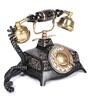 Black & Gold Brass Working Retro Telephone