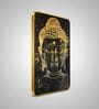 Black & Gold Buddha Rectangular Wall Art 12 x 18 Inch