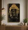 Black & Gold Buddha Rectangular Wall Art 12 x 18 Inch