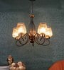 Black & Gold Iron Chandelier