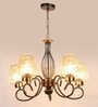 Black & Gold Iron Chandelier