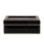 Leatherette Blinged Black & Gold Decorative Storage Box