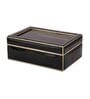 Leatherette
Blinged Black & Gold Decorative Storage Box