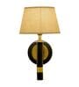Roma Metal Wall Mounted Uplight Sconce (Black & Gold)