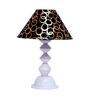 Black & Gold Shade Table Lamp With Metal Base