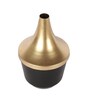 Black & Gold Flower Pot