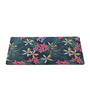 Black & Green Floral Printed Laptop & Keyboard Mat