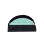 Black & Green Steel Tissue Holder