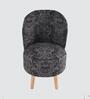 Black & Grey Block Printed Chair & Stool