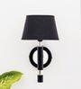 Verde Black and Silver Metal Wall Sconces