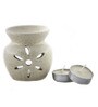 Black & White Ceramic Black Dots On White Diffusers