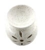 Black & White Ceramic Black Dots On White Diffusers