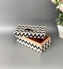 Black & White Printed Resin Tissue Box