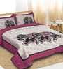 Cotton Double Bed Cover With 2 Pillow Covers