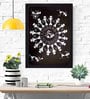 Ethnic Dhokra And Warli Art Textured Paper Framed Art Print
