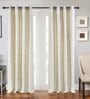 Black Iron Solid (66 Inches) Curtain Rod with Accessories