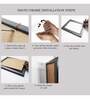 Black Wood Wall Mounted Collage Photo Frames