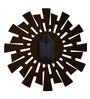 Black Wooden Evolution Wall Clock