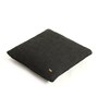 Black 100% Cotton Moss 16X16 Inches Knitted Cushion Cover