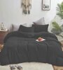 Black 100% Cotton 150 AC Room Double Bed Comforter