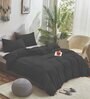 Black 100% Cotton 150 AC Room Double Bed Comforter