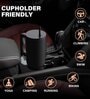Black 1200ml Stainless Steel Double Insulated Leak Proof Coffee Tumbler with Lid & Straw
