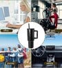 Black 1200ml Stainless Steel Double Insulated Leak Proof Coffee Tumbler with Lid & Straw