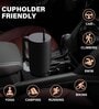 Black 1200ml Stainless Steel Double Insulated Leak Proof Coffee Tumbler with Lid & Straw