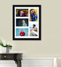 Black Solid Wood Picture Collage Photo Frames