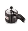 Black 2 Ltrs Induction & Gas Compatible Hard Anodised Inner Lid Aluminium Pressure Cooker
