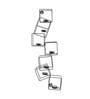 Black Metal Francis Wall Tea Light Holder