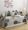 Black 240 TC Cotton Blend 8 Pcs Diwan Set