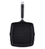 Excellence Square 9.8 Inch Non- Stick Black Stainless Steel Grill Pan