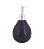 Black 300 ml Ceramic Liquid Soap Dispenser 