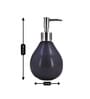 Black 300 ml Ceramic Liquid Soap Dispenser 